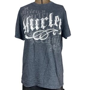 Vintage HURLEY Mens TShirt (M) Surf Skate Cotton Y2K Premium Fit‎ Graphic